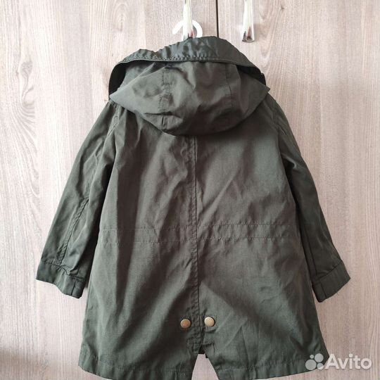 Парка для мальчика, 2в1, 98