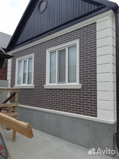 Гибкий кирпич, декоративное покрытие амк, микс 300