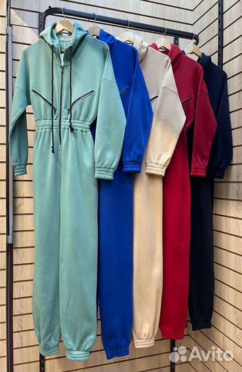 Комбинезон женский утеплённый