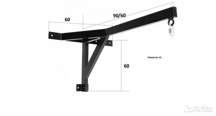 Крепления для боксерской груши