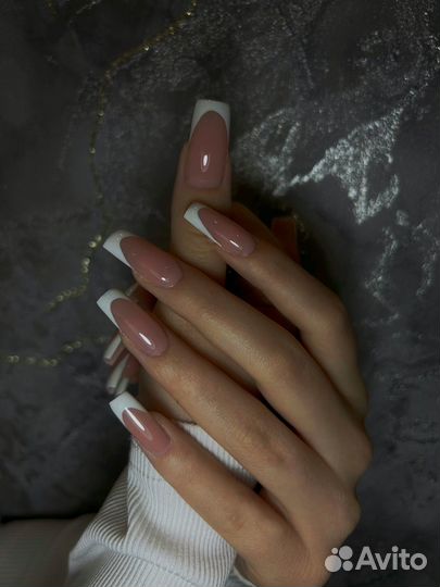Наращивание ногтей, покрытие ногтей гель лаком