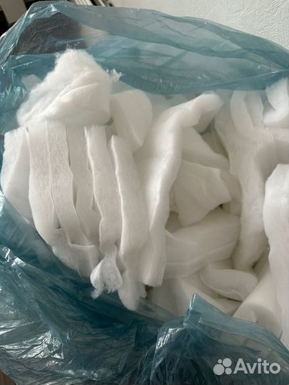 Обрезки синтепона холлофайбера