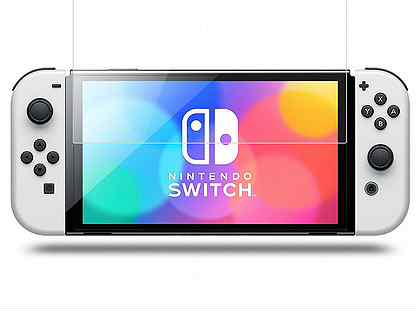 Закаленое защитное стекло Nintendo Switch Oled