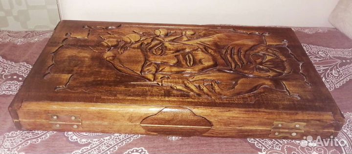 Нарды ручной работы резные