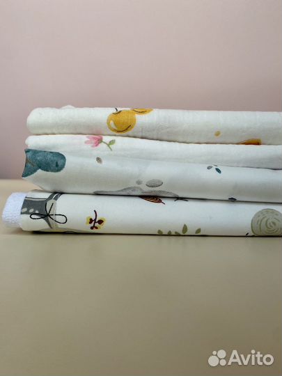 Непромокаемая пеленка двусторонняя