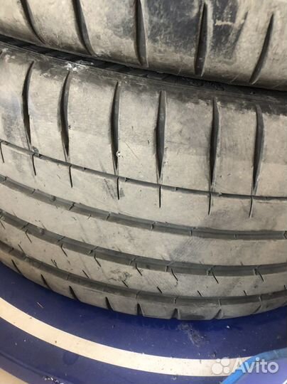 Диски r19 Volk rays RE30 c резиной Michelin