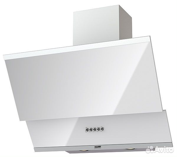 Вытяжка Krona Irida 600 white push button