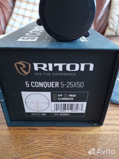 Прицел оптический Riton 5 Conquer 5-25x50 Mrad