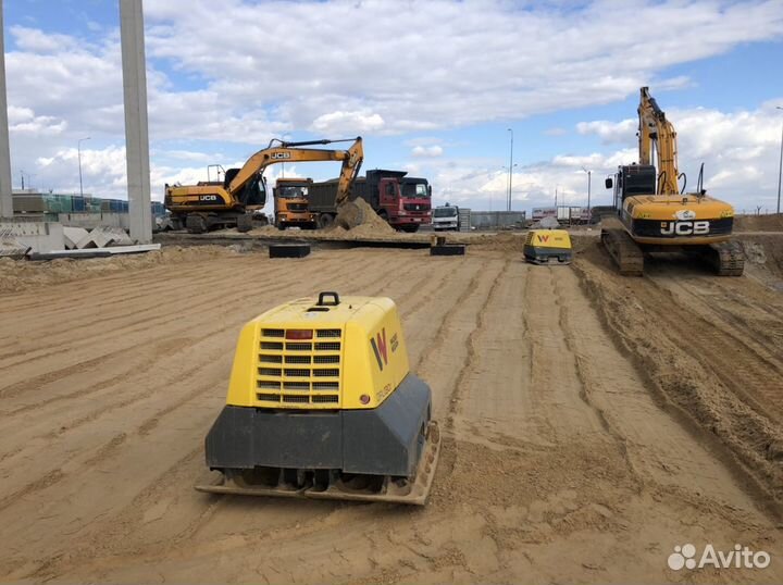 Аренда виброплиты DPU 130 с оператором Уплотнение