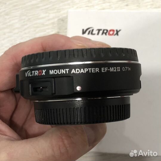 Адаптер Viltrox EF-M2 II для CanonEF на Micro 4/3