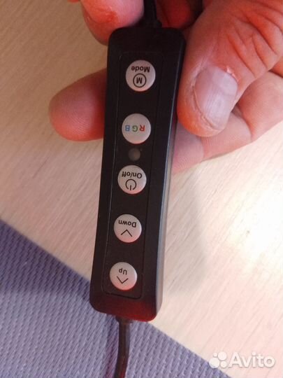 Кольцевая светодиодная лампа RGB