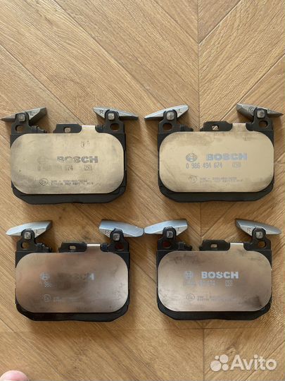 Тормозные колодки Bosch Bmw 1 m передние