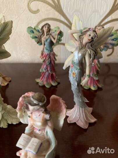 Интерьерные куклы-феи комплект 9 штук