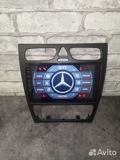 Магнитола Mercedes C-klasse W203 Android IPS