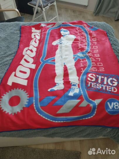 Новый плед top gear