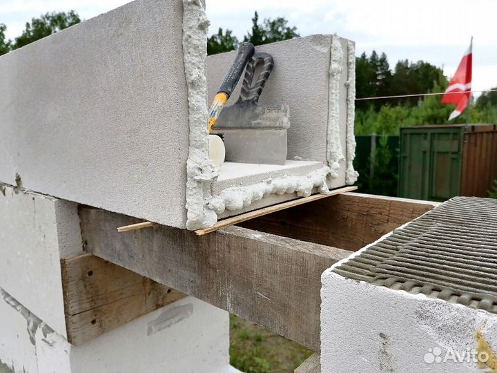 Газобетоный U блок от производителя