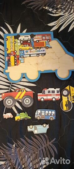 Деревянные пазлы