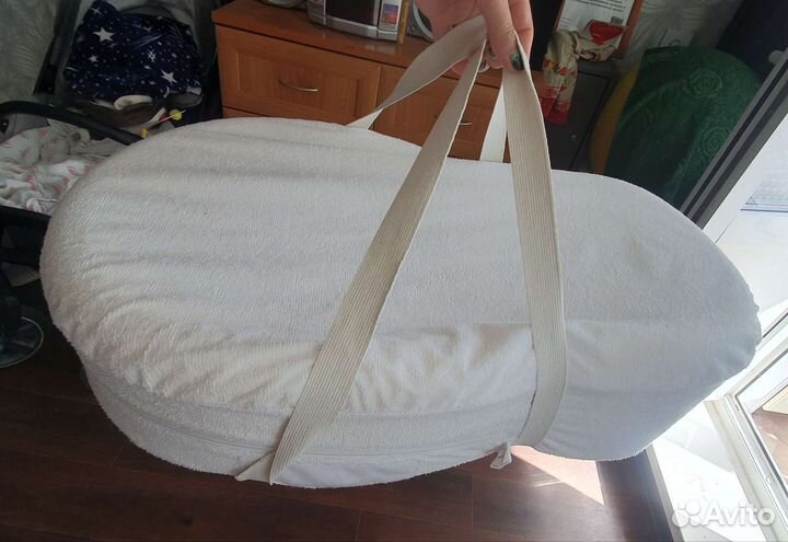 Кокон для новорожденных с ручками