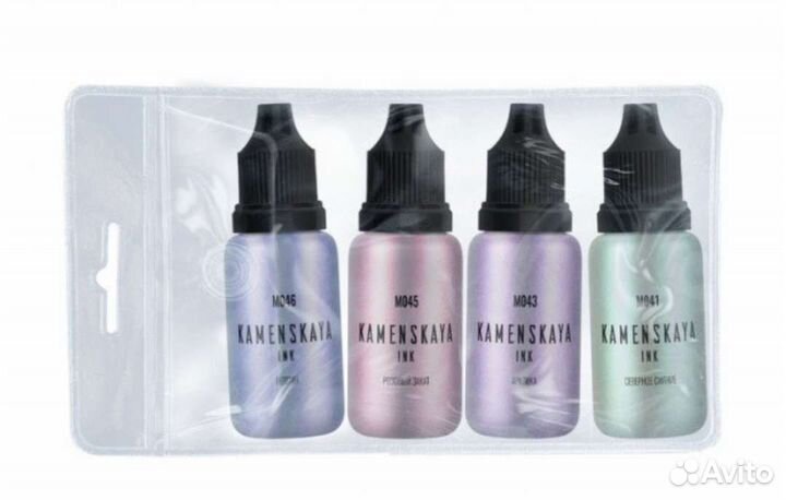 Набор спиртовых чернил 40 шт, Kamenskaya