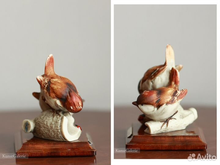 Capodimonte Птички и божья коровка Giuseppe Armani