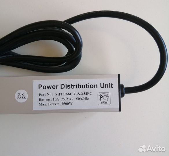 Блок розеток для 19