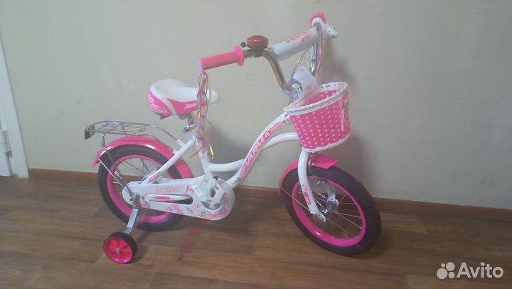 Велосипед детский зайка 14