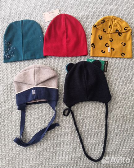 Детские шапки новые
