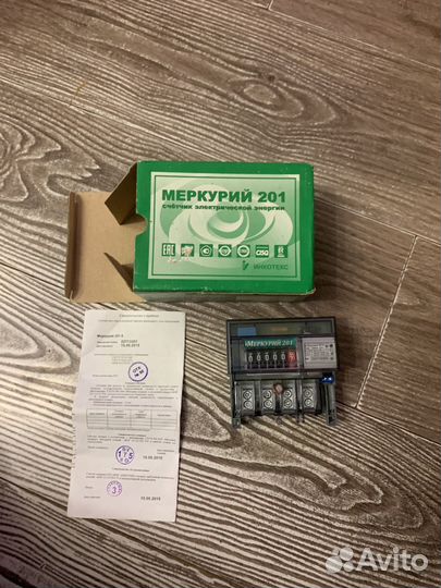 Счетчик электрический новый