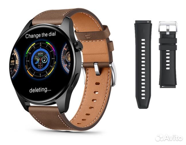 Круглые Смарт Чacы нк 4 Неro Аmolеd