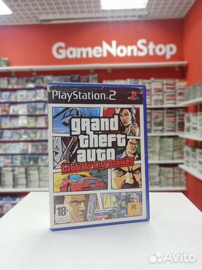 Gta liberty city stories лицензия для PS2 в идеале