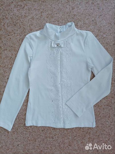 Школьная блузка 128