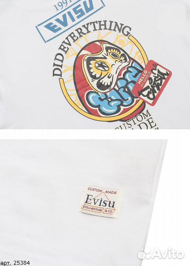 Футболка Evisu Белая