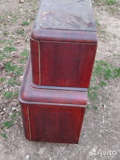 Тумба старая двухяросная. Ручная работа