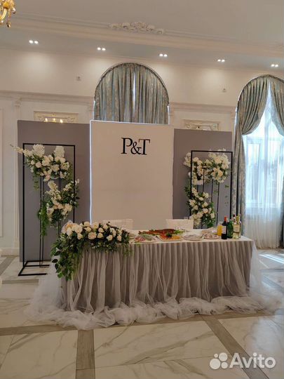 Оформление свадеб