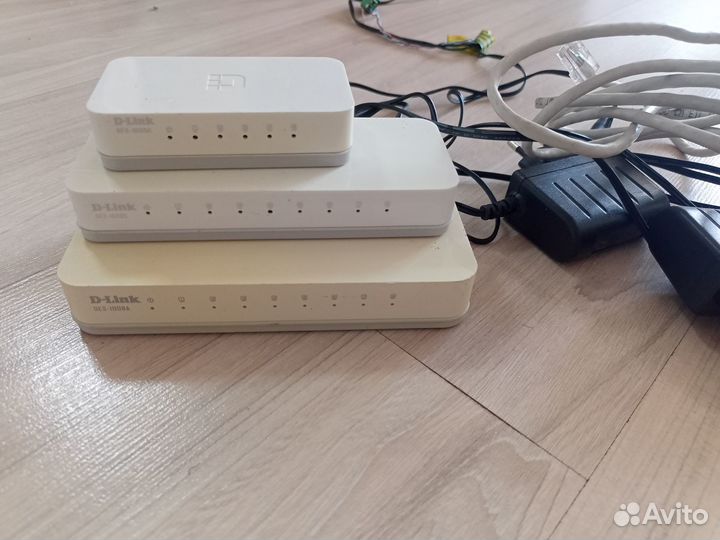 D link : des 1005c, des 1008a, des 1008с