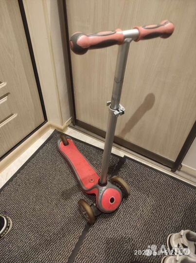 Самокат детский трехколесный бу