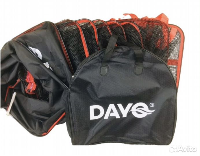 Карповый прорезиненный садок Dayo 2,3,4метра