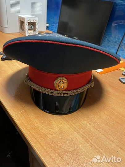 Фуражка парадная мчс