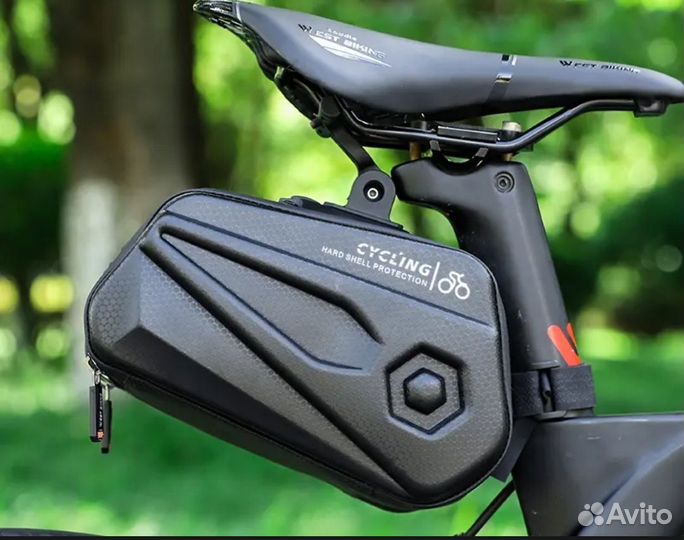 Вело сумка на седло велосипеда