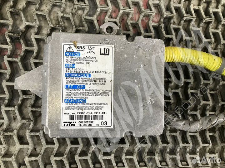 Блок AirBag Honda Accord 77960-TL4-E911