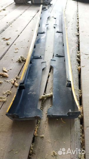 Накладки на пороги (обвес) Honda Civic EK2