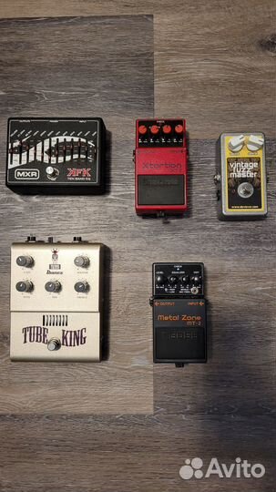 Педали овердрайв дисторшн эквалайзер