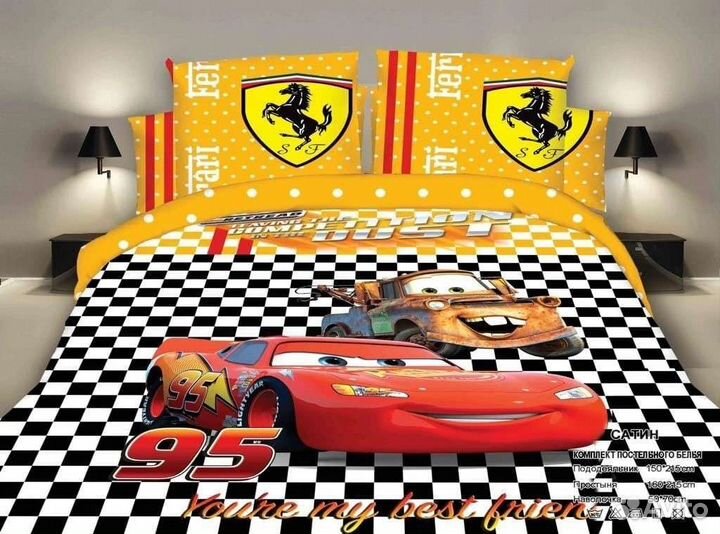 Детское постельное бельё Полисатин полуторка