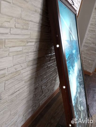 Картина светильник