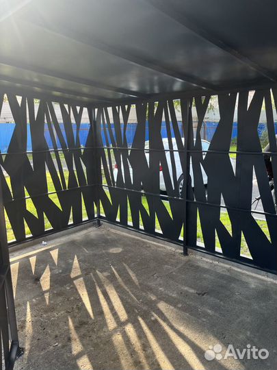 Контейнерные площадки и навесы пухто, баки,тбо