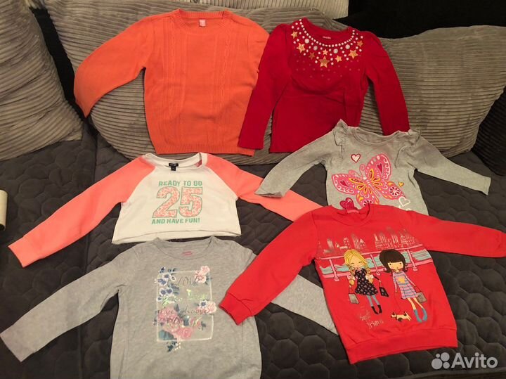 Кофты на девочку р98 (пакетом)