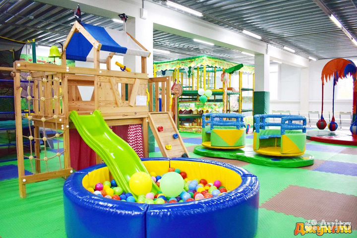 Аренда на детский праздник. Игровая площадка