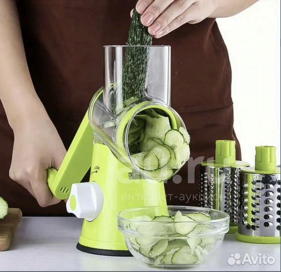 Тёрка-шинковка для овощей, фруктов, сыра, орехов