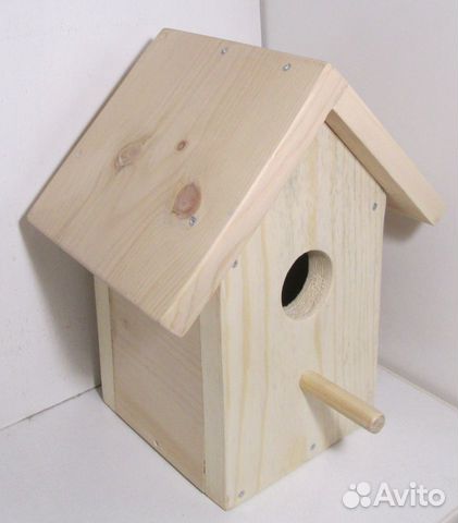Скворечник деревянный для раскрашивания с детьми