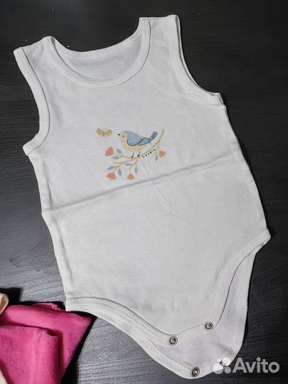 Вещи пакетом на девочку 68-74